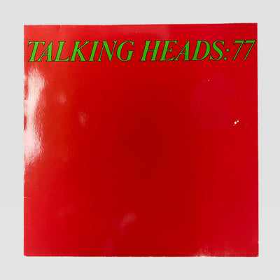 80's Talking Heads 1977 Vinyl LP