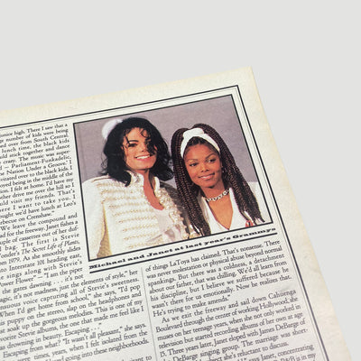 1993 Rolling Stone Magazine Janet Jackson Issue