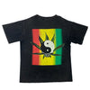 90’s Hemp Yin Yang Skull Graphic T-Shirt