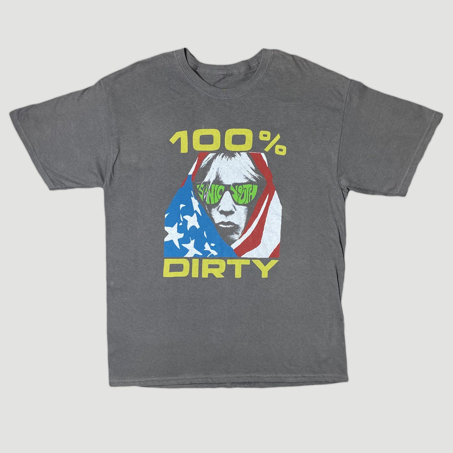 Early 00's Sonic Youth '100% Dirty' T-Shirt