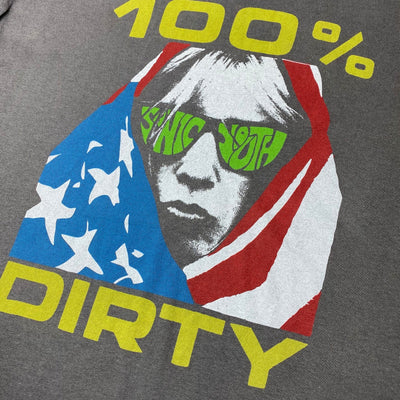 Early 00's Sonic Youth '100% Dirty' T-Shirt