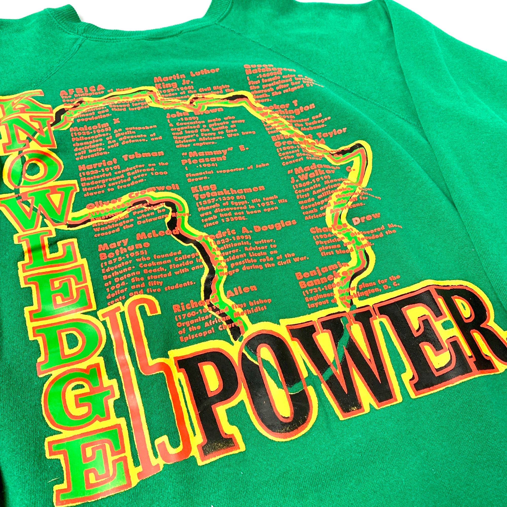 1992 Black History Month Green Sweatshirt