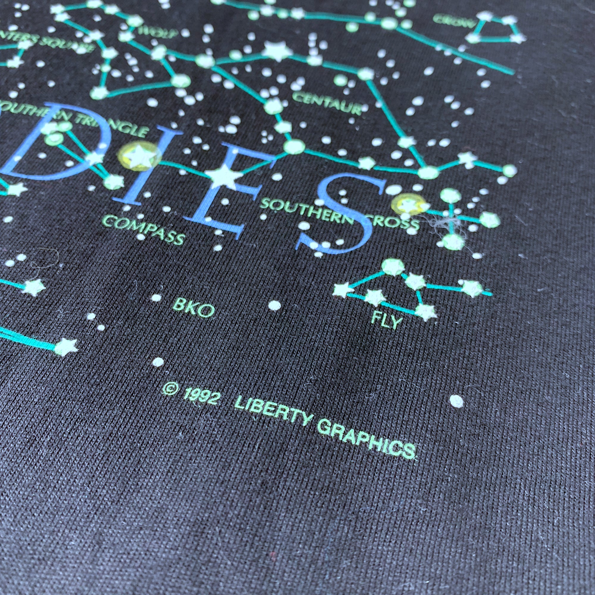 1992 Heavenly Bodies Constellation T-Shirt