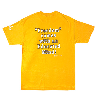 90’s Eracism Stop the Hate Yellow T-Shirt