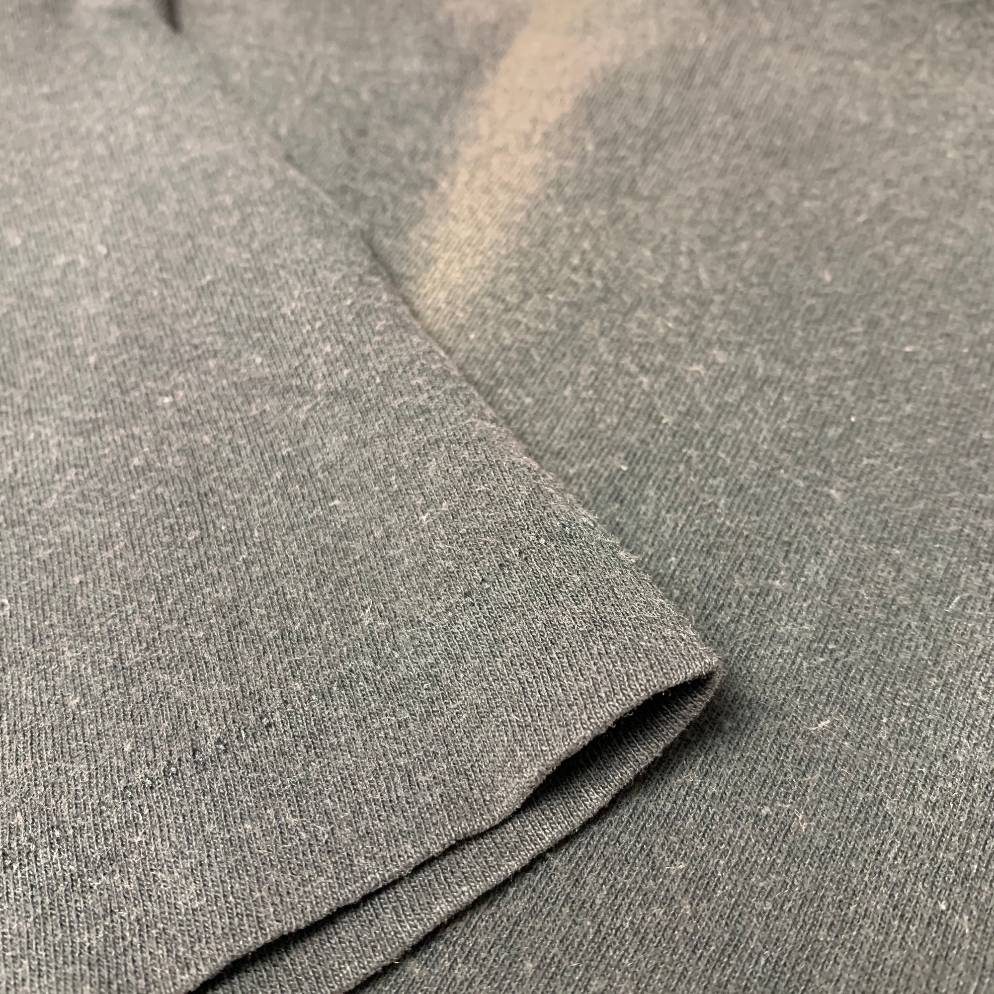 80's Hanes Basic Black Pocket T-Shirt