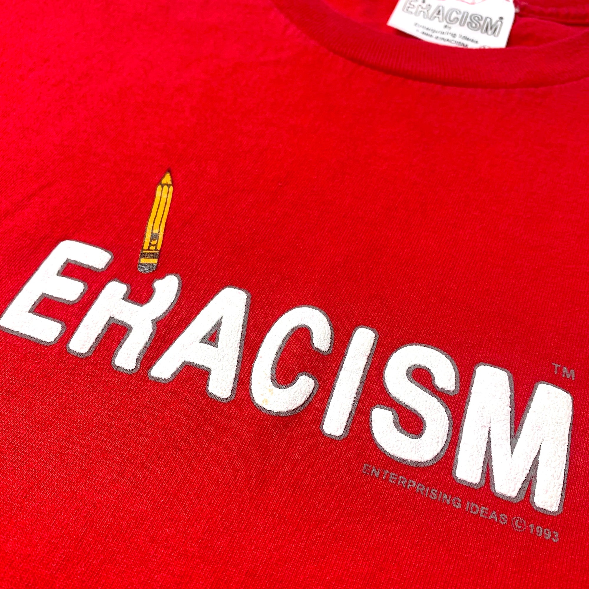 90’s Eracism Stop the Hate Red T-Shirt