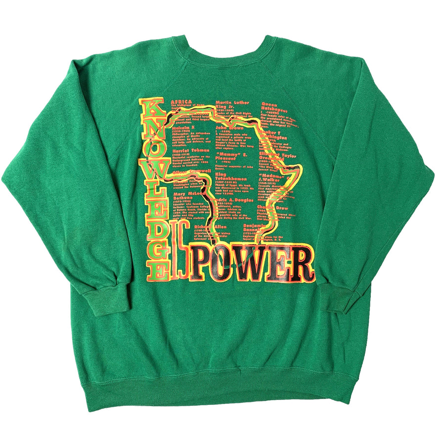 1992 Black History Month Green Sweatshirt