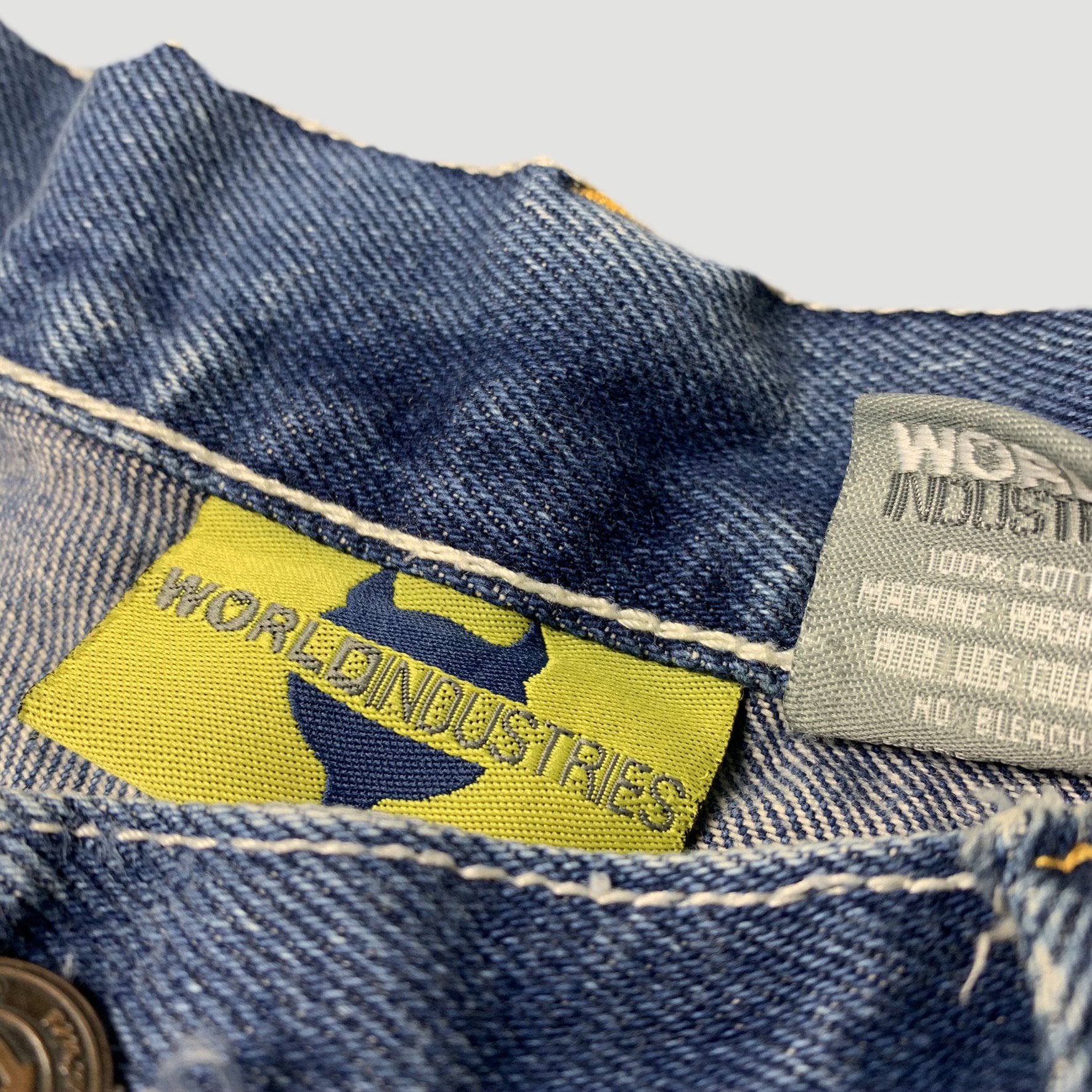 90's World Industries Denim Skate Shorts