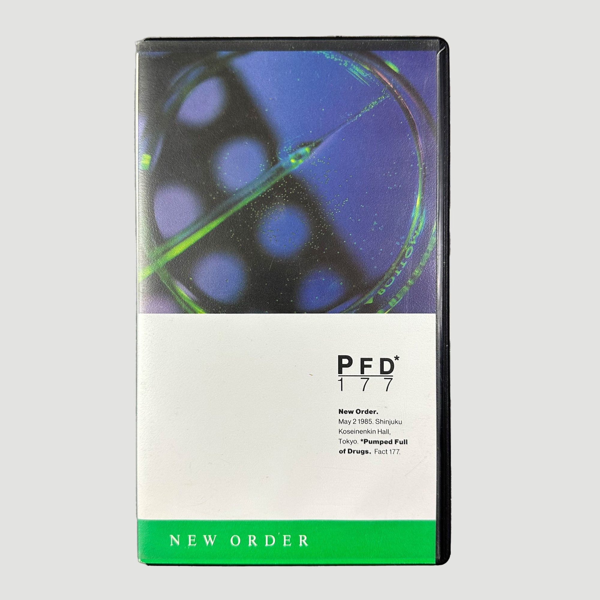 1986 New Order PFD (Pumped Full of Drugs) Live VHS